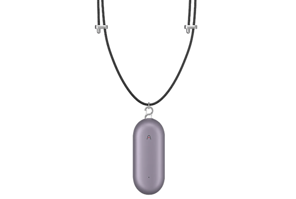 Étui Rigide Avec Mousqueton Pour Enregistreur Vocal PLAUD NotePin AI - Couleur Violet